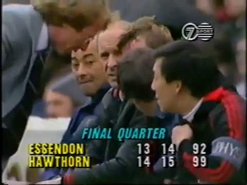 1984 Second Semi Final Hawthorn v Essendon 4th qtr