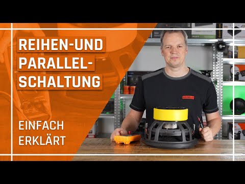 Series connection vs. parallel connection of subwoofer and speaker connection simply explained
