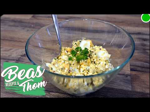 Dieser Eiersalat ist frisch, leicht & super einfach 🥚 Vergiss Mayo!
