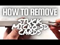 How To Remove A Stuck Micro SD Quick Guide