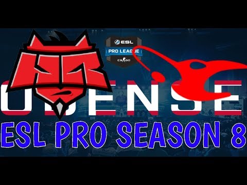 Hellraisers vs Mousesports ESL Pro League Season 8 Highlights CSGO - Mirage