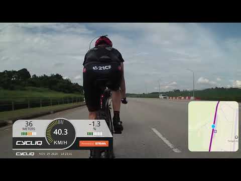 LCK chasing Tri bike