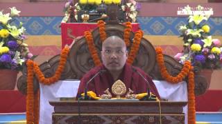 HH Karmapa teaching on The Three Primary Elements of the Path. English 3 of 4