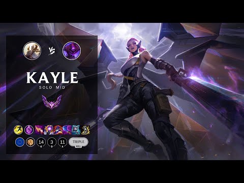 Kayle Mid vs Malzahar - EUW Master Patch 12.6