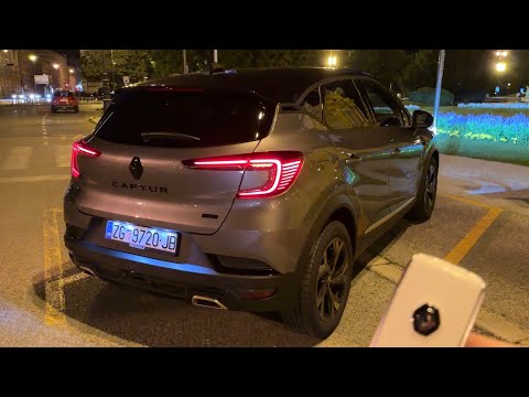 RENAULT CAPTUR 2023 – NACHT-POV-Probefahrt (REINES FAHREN) E-Tech Engineered
