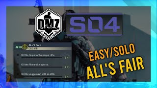All&#39;s Fair (Crown) GUIDE | DMZ Season 4 Mission Guide | Vondel Guide