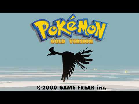 Pokemon Gold Full Intro and Title Screen HD Remake