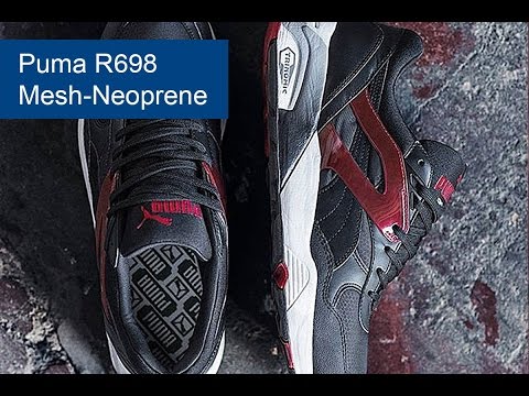 Кроссовки Puma R698 Mesh-Neoprene, видео 6 - интернет магазин MEGASPORT