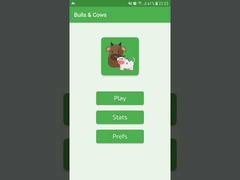 Bulls and Cows Video