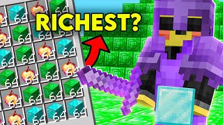 How I Became TRILLIONAIRE in this Minecraft SMP...