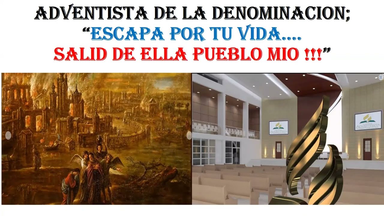 " ESCAPA POR TU VIDA...SALID DE ELLA PUEBLO MIO!!". Carlos Gómez.