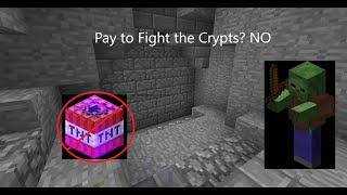 How to get into the Crypt Ghoul cave for free in Hypixel Skyblock
