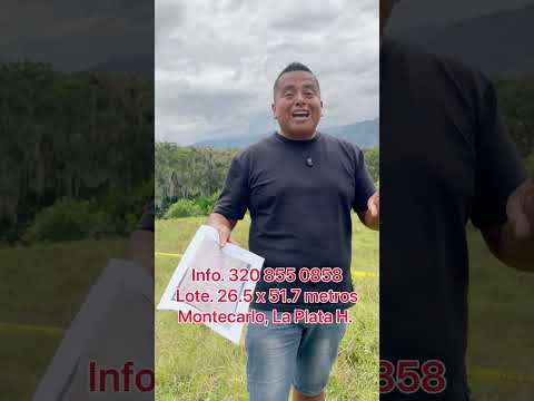 La Plata Huila 👉 WhatsApp: 320 855 0858 ¿Te imaginas despertar con una panorámica inigualable?