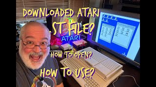 How To DEAL with Atari .ST Files - Floppy Image Access - FLOIMAC - Access those Atari Downloads