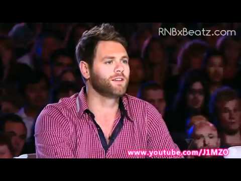 Brian McFadden tells off a contestant on Australia's Got Talent 2012 - Owen Campbell