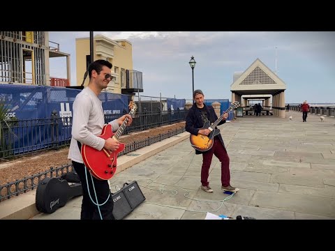 Easy - The Commodores (Busking Cover by Busk Till Dawn) | Charleston, SC