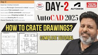 Master AutoCAD 2025: Draw Faster, Work Smarter, Design Like a Pro! DAY-2