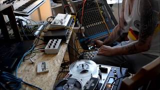 Video thumbnail for Dub & Steppers: Vermona VSR 3.2 / Filter Lancet / Akai GX 210D / Blofeld /Minilogue / MAM MB33 by Foundation Stepper