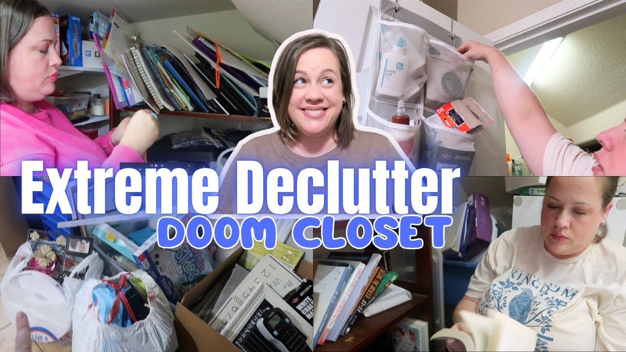 Extreme Declutter | Craft Closet Part 2