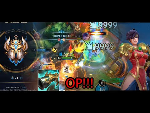 JUNGLE VI 1 PUNCH = 1 KILL WTF CRIT BUILD OP IN CHALLENGER -  LEAGUE OF LEGENDS WILD RIFT