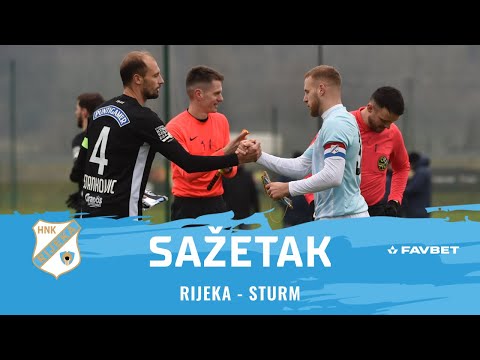 Pripremna utakmica: Rijeka - Sturm 2:0, sažetak (2024./2025.)