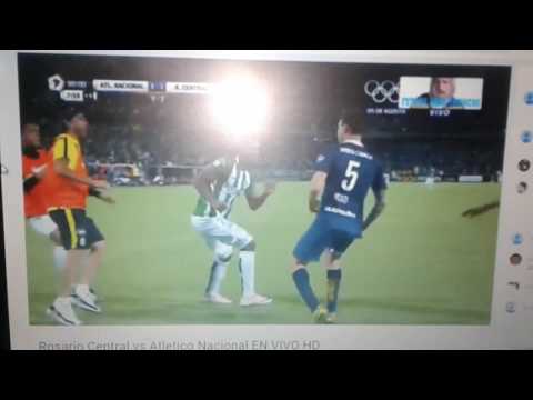 Berrio vs Musto Rosario Central vs Atlético Nacional..