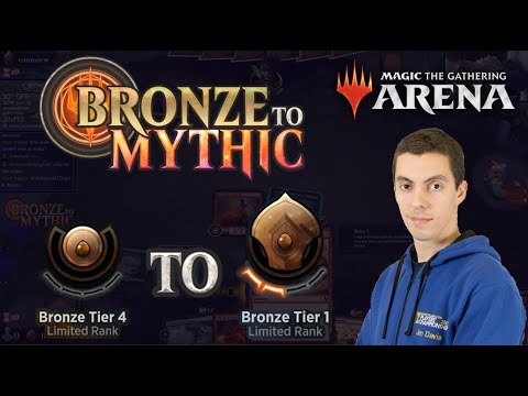MTG Arena: Limited Bronze To Mythic - Episode 1 - Bronze 4 to Bronze 1