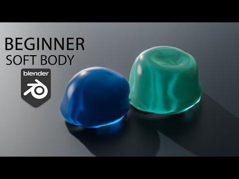 how to simulate soft body in blender