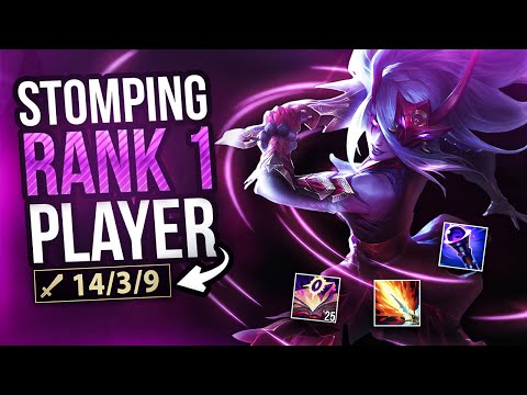 KATEVOLVED | STOMPING THE RANK 1 PLAYER