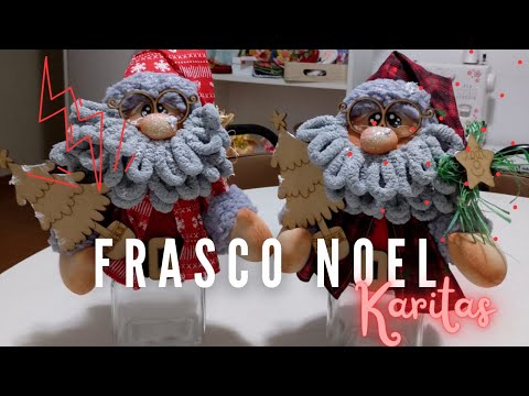 #GRATUITA Frasco de noel | Muñecos, manualidades | Karitas Perú