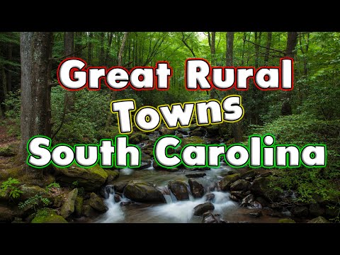 サウスカロライナ州の最高の田舎町。