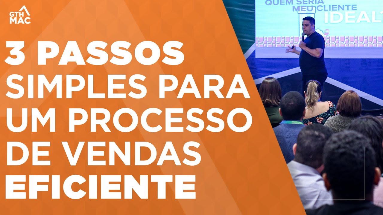 3 passos simples para um processo de vendas eficiente