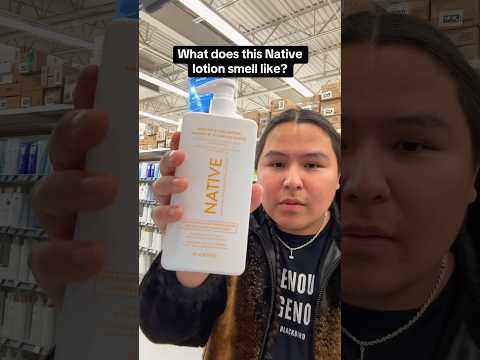 What does this Native lotion smell like?🤔😂 #indigenous #funny #comedy #native #humor #nativehumor