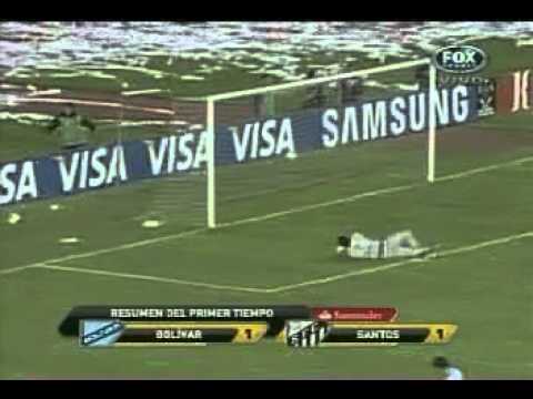 Bolivar (Bo) 2 - Santos (Br) 1 - Copa Libertadores 2012