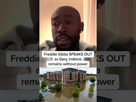 Rapper Freddie Gibbs SPEAKS OUT as Gary, Indiana remains without power