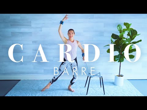 Barre Workout for Seniors & Beginners // Calorie Burning Cardio! thumbnail