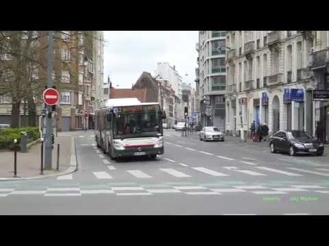 Buses in Lille, France 2016