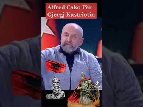 Alfred cako per heroin tone kombetar GJERGJ KASTRIOT SKENDERBEUN