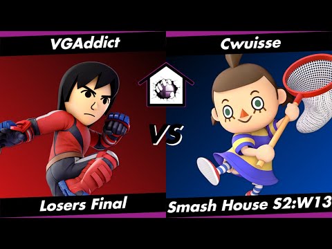 Smash House S2:W13 LF - VGAddict (Brawler) vs. Cwuisse (Villy)