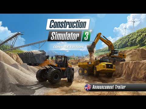 Construction Simulator 3 – Console Edition – Announcement Trailer (US)
