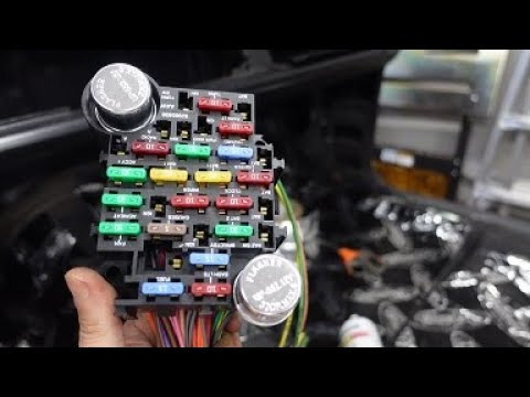 Installing the American Autowire Main Harness on the 1969 Oldsmobile cutlass