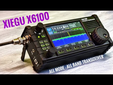 XIEGU X6100 - SDR portable HF transceiver (review)