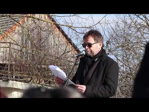 Dr. Tone Kregar ob 76. obletnici prihoda XIV. divizije.