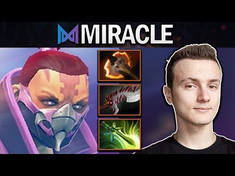 NIGMA.MIRACLE ANTI-MAGE WITH 22 KILLS - DOTA 2 7.24 GAMEPLAY