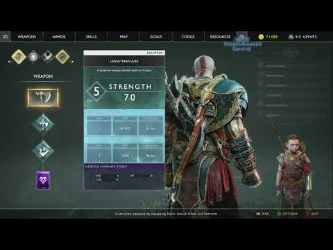 God of War[PS4] pt 107: Survive for Five Minutes and Fast HP Regen Enemies, Great