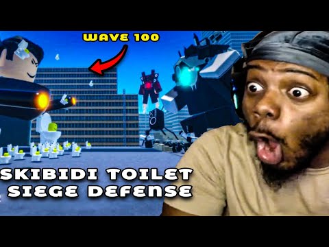 SKIBIDI TOILET SIEGE DEFENSE ON ROBLOX IS FUN!