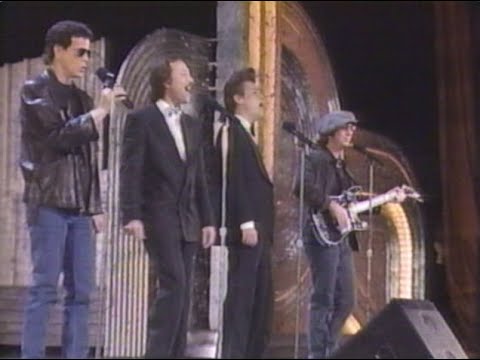 Dion DiMucci with Lou Reed, Ruben Blades  in 1988 "Teenager In Love"