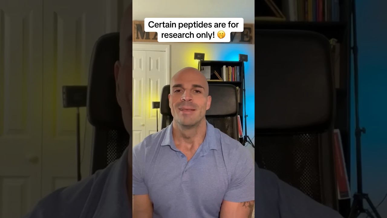 Peptides from research companies VS. compounding pharmacies. (Full vid on TikTok) #peptidetherapy