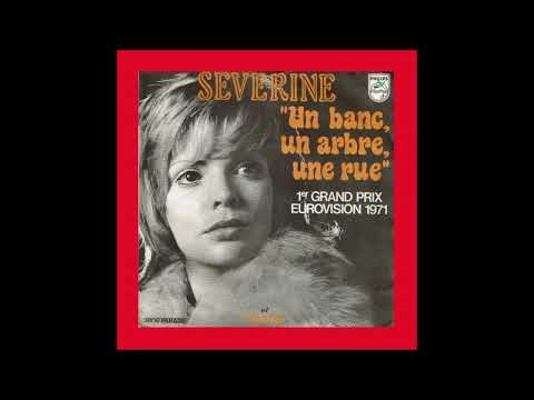 1971 Séverine - Un Banc, Un Arbre , Une Rue