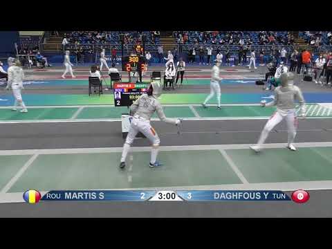 Budapest 2021 SWS - PL64 - Martis ROU v Daghfous TUN